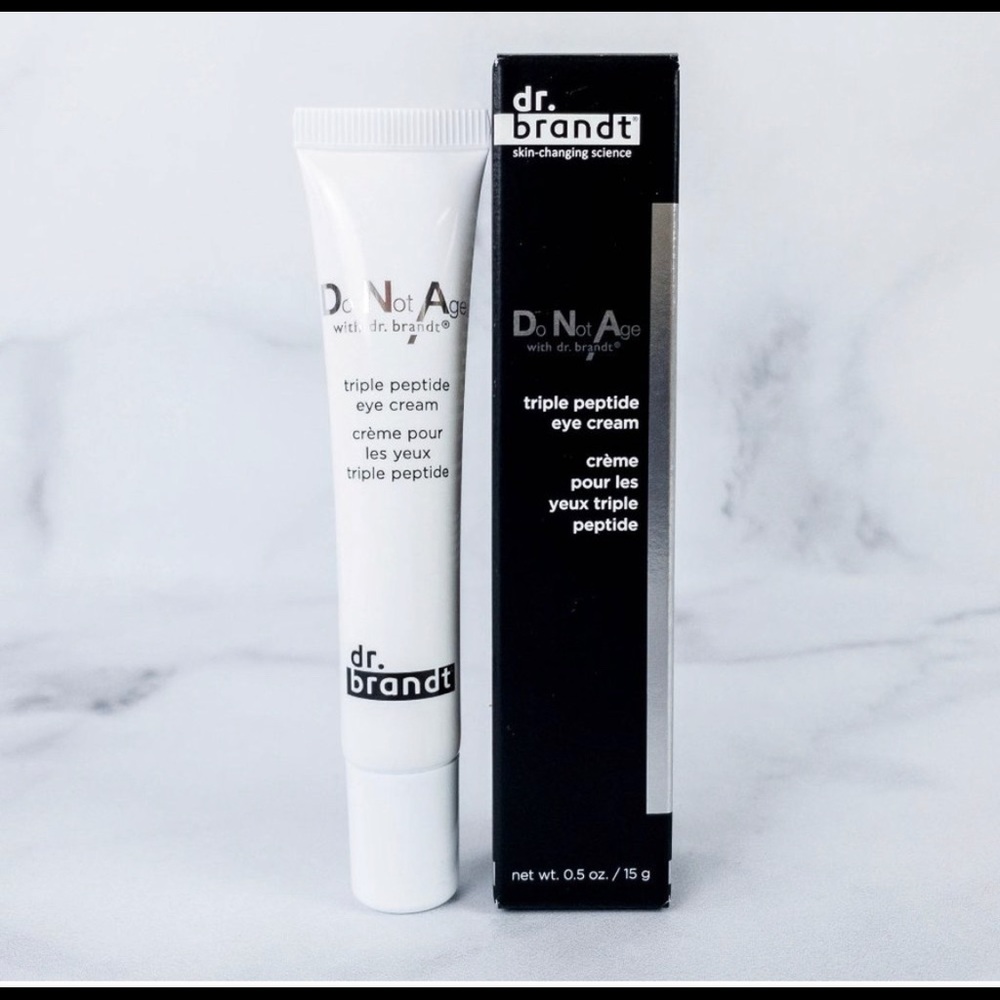 Dr Brandt DNA triple peptide eye cream NIB-unused